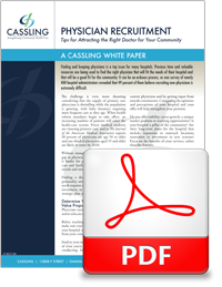 Cassling Physician Recruitment White Paper