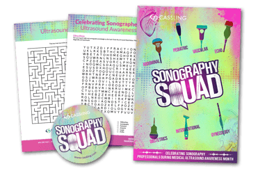 Sonography Squad ultrasound resources collage