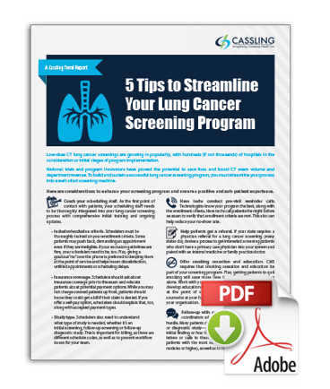 Featured image for Five Tips to Streamline Your Lung Cancer Screening Program
