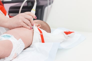 Baby Getting Heart Checked