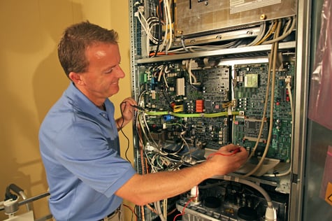 Bob Engelhart working