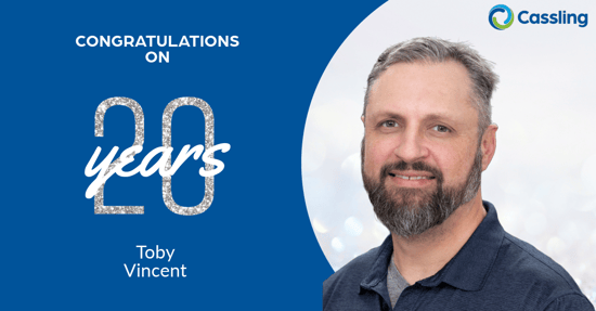 Toby Vincent 20 Years
