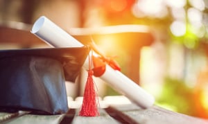 Diploma and Graduate Cap