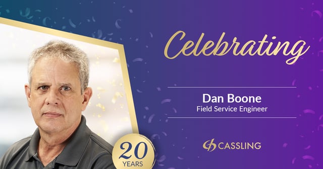 Dan Boone Celebrates 20 Years With Cassling