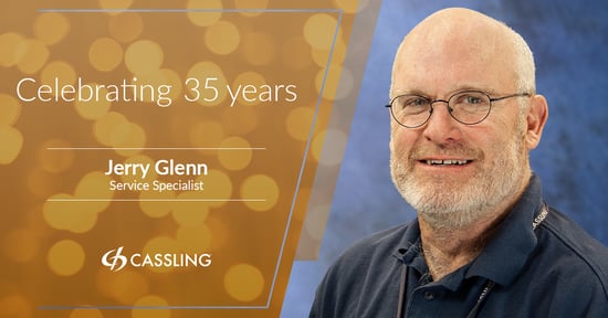 Jerry Glenn Celebrates 35 Years at Cassling