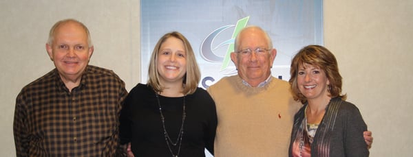 Ken Sullivan, Courtney Glover, Ken Vetter, and Kathy Osborne