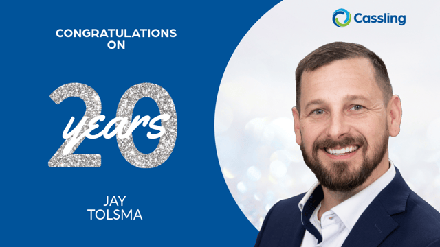 Jay Tolsma Sets the Bar for 20 Years