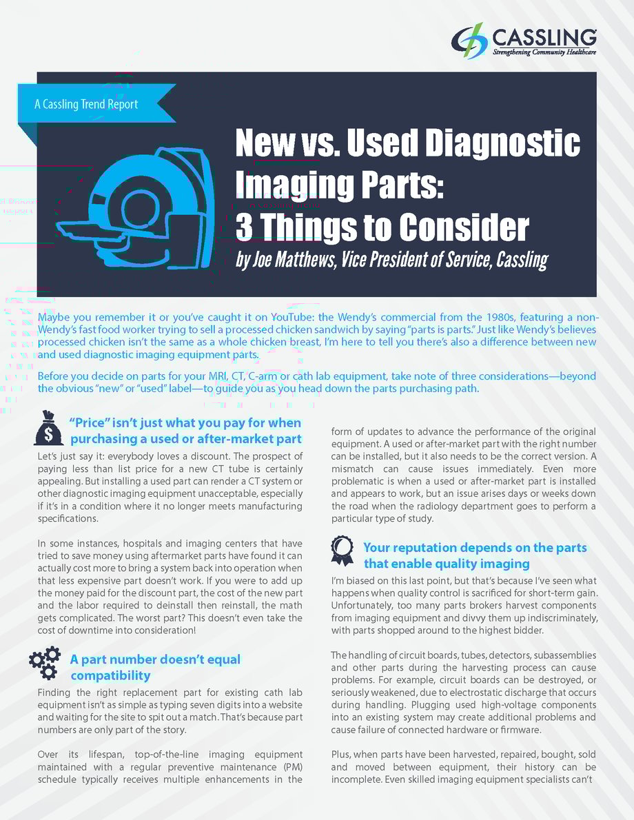 Cassling Knowledge Center Imaging