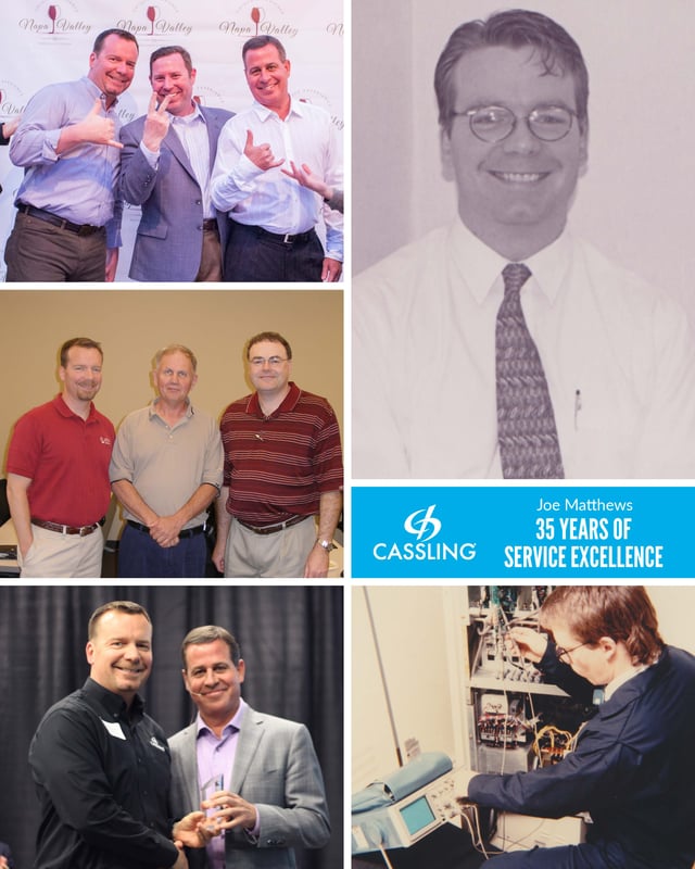 Joe Matthews Celebrates 35 Years of Service Excellence