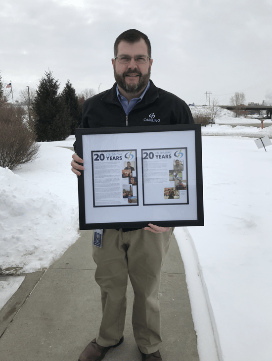 Featured image for Customers, Co-Workers Recognize Ryan Wachter's 20 Years of Service