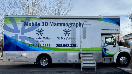 Clearwater Valley Health Mobile Mammography Vehicle