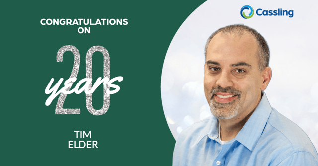 Cassling's Tim Elder Celebrates 20 Years of Service