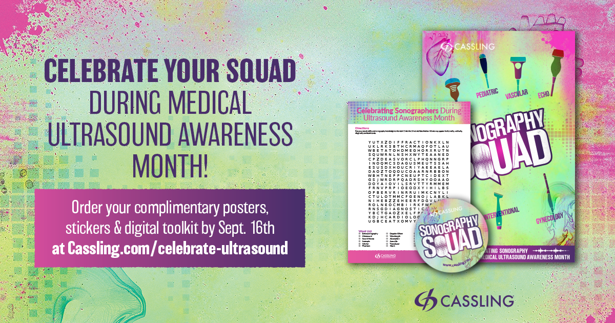 Ultrasound Awareness Month 2021 Resources from Cassling