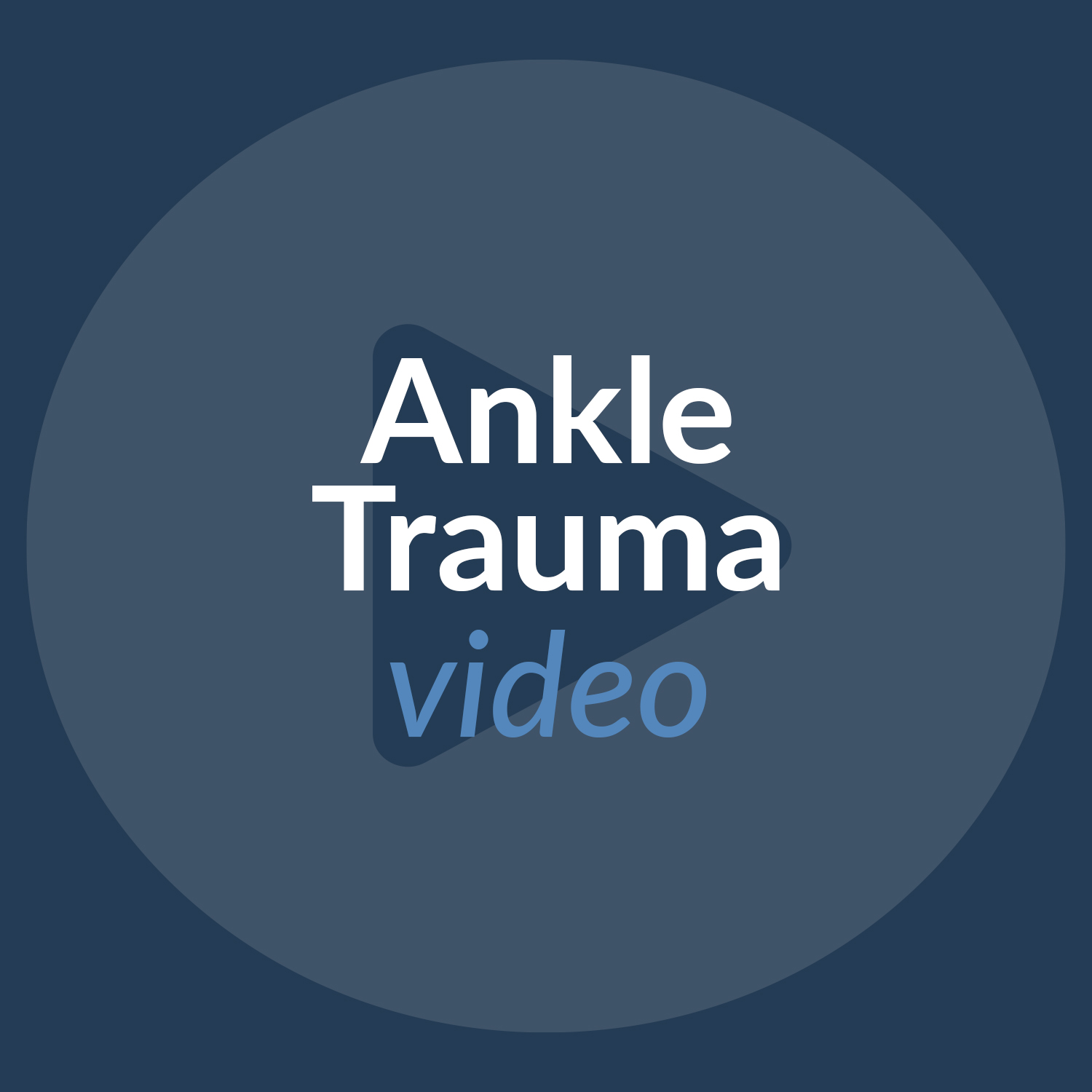 Cios Spin Ankle Trauma